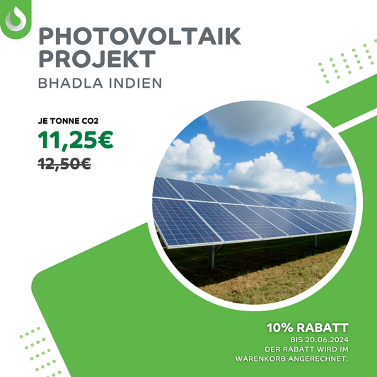 Photovoltaik-Projekt in Bhadla Indien